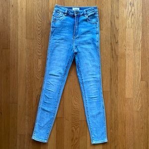ROLLAS High waisted skinny jeans